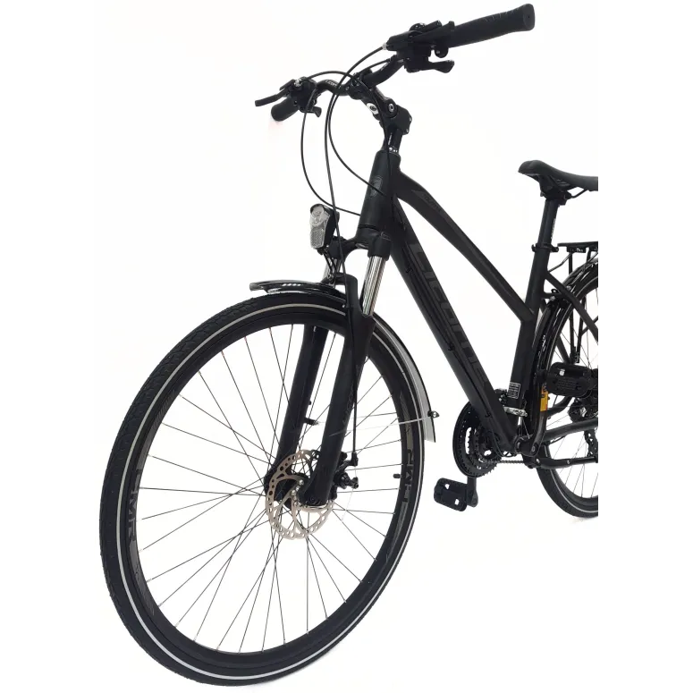 Rower Trekkingowy Damski 28 Rekreacyjny Turystyczny Bagażnik Oświetlenie