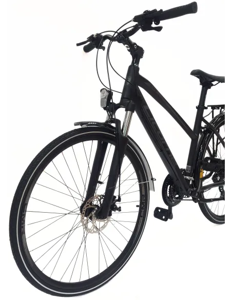 Rower Trekkingowy Damski 28 Rekreacyjny Turystyczny Bagażnik Oświetlenie