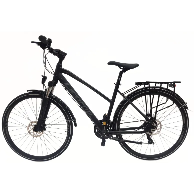 Rower Trekkingowy Damski 28 Rekreacyjny Turystyczny Bagażnik Oświetlenie