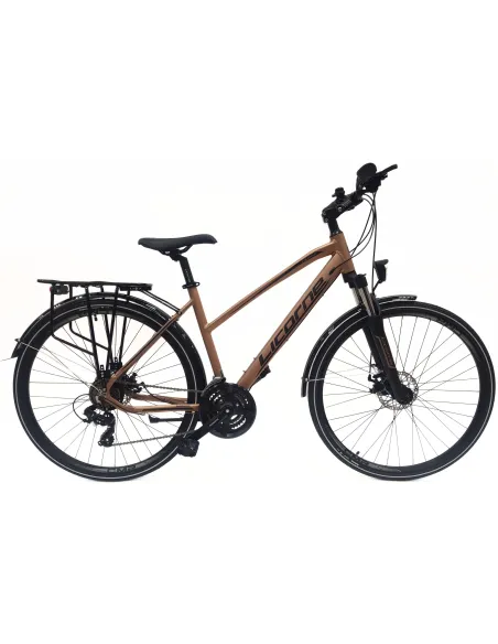 Rower Trekkingowy Damski 28 Rekreacyjny Bagażnik Oświetlenie Stopka Dzwonek