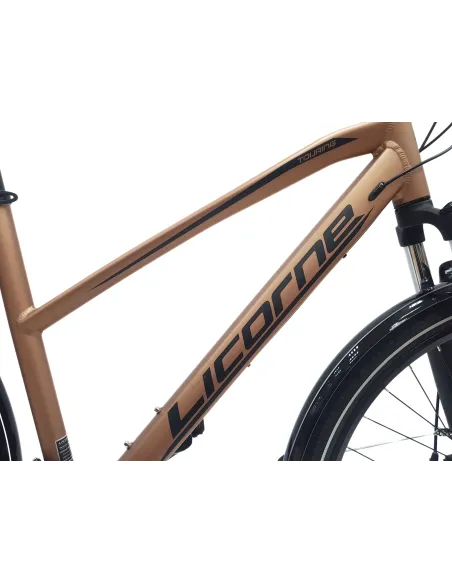 Rower Trekkingowy Damski 28 Rekreacyjny Bagażnik Oświetlenie Stopka Dzwonek