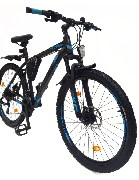 Rower Górski Młodzieżowy 26 MTB ALU Cyngle Hardtail Tarcze Sakwa Światła