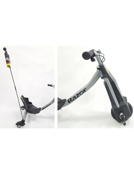 Gokart Elektryczny Do Driftu Razor PowerRider 360 Akumulator 12V Od 8 Lat - 9