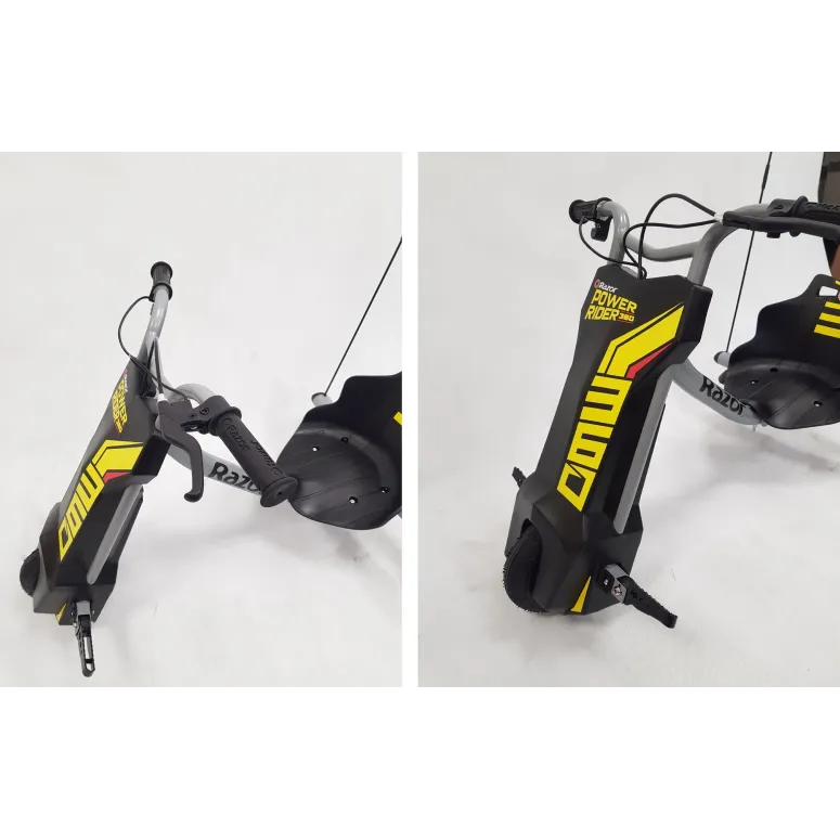 Gokart Elektryczny Do Driftu Razor PowerRider 360 Akumulator 12V Od 8 Lat - 11