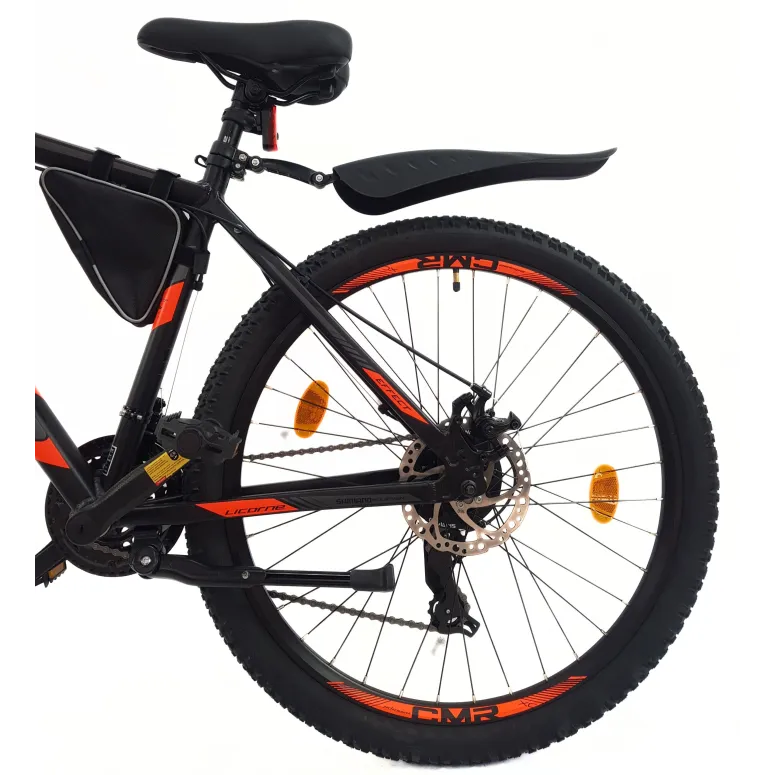 Rower Górski 26 Młodzieżowy Alu MTB Hardtail Światła Dzwonek Stopka Sakwa