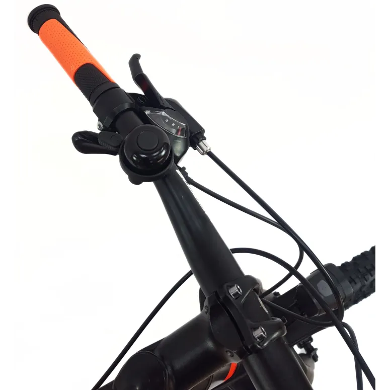 Rower Górski 26 Młodzieżowy Alu MTB Hardtail Światła Dzwonek Stopka Sakwa