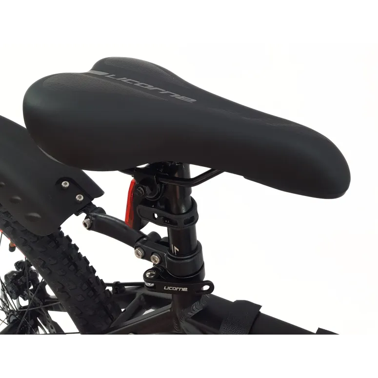 Rower Górski 26 Młodzieżowy Alu MTB Hardtail Światła Dzwonek Stopka Sakwa