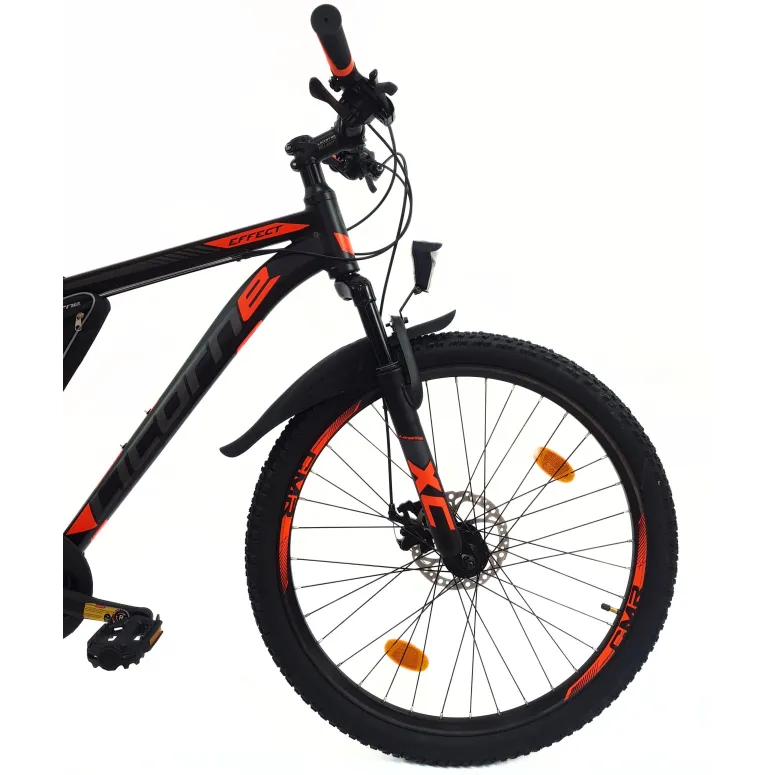 Rower Górski 26 Młodzieżowy Alu MTB Hardtail Światła Dzwonek Stopka Sakwa