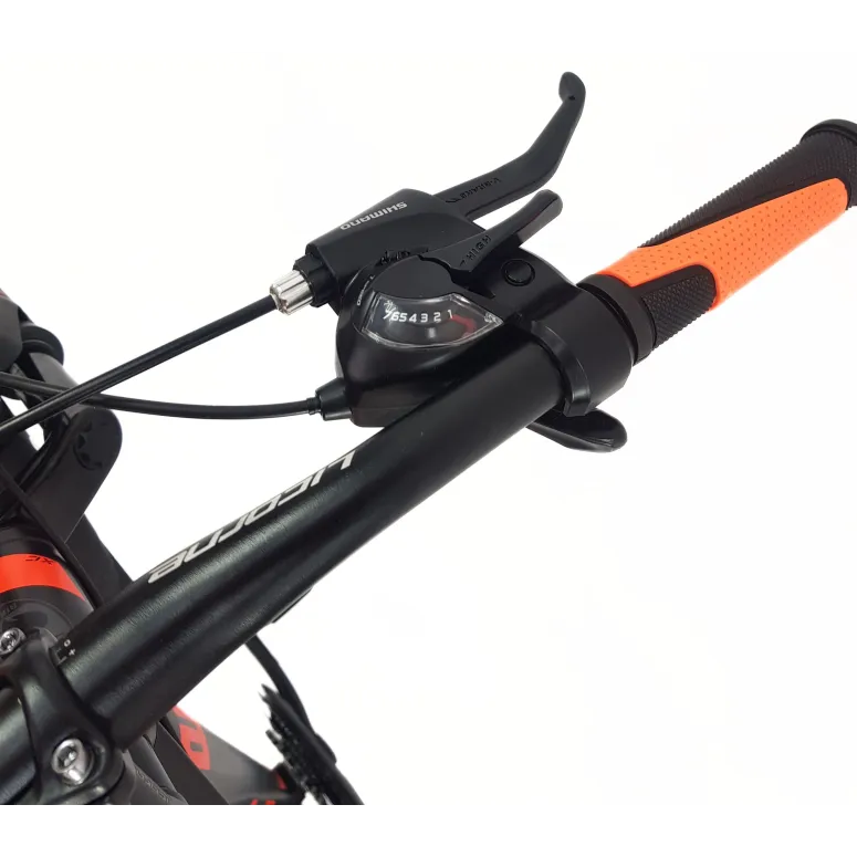 Rower Górski 26 Młodzieżowy Alu MTB Hardtail Światła Dzwonek Stopka Sakwa