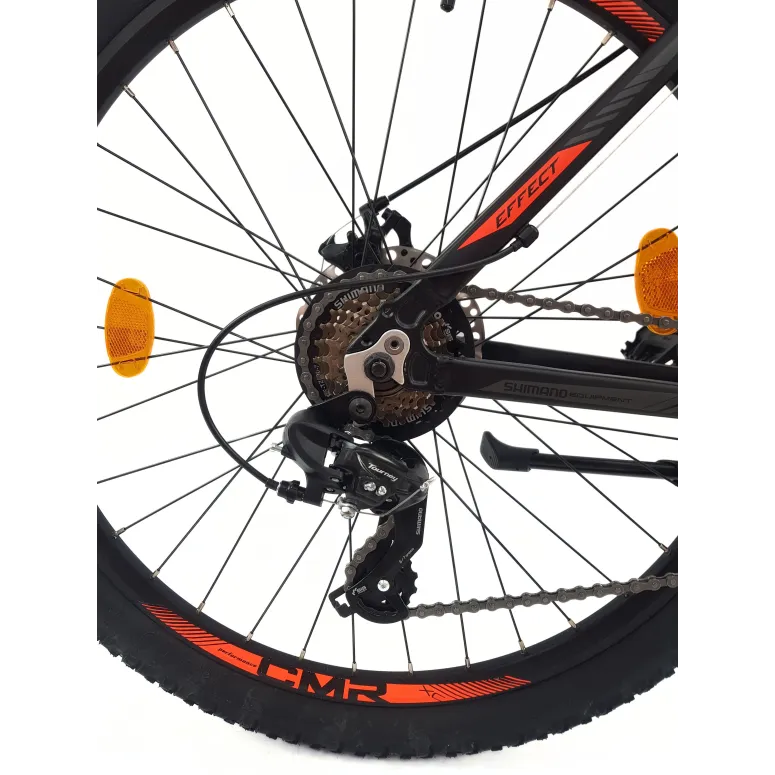 Rower Górski 26 Młodzieżowy Alu MTB Hardtail Światła Dzwonek Stopka Sakwa