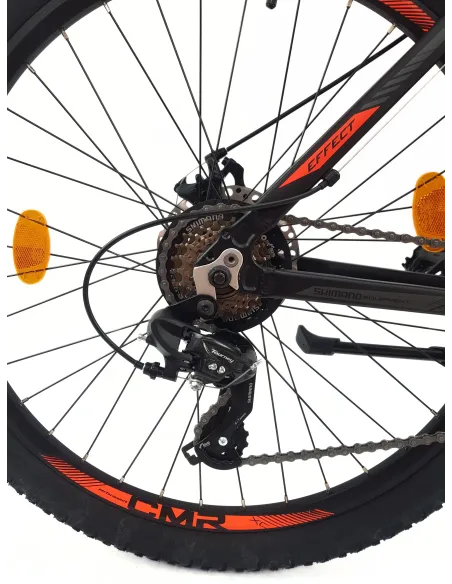 Rower Górski 26 Młodzieżowy Alu MTB Hardtail Światła Dzwonek Stopka Sakwa