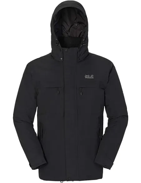 Kurtka Męska Puchowa Z Kapturem Jack Wolfskin North Country M
