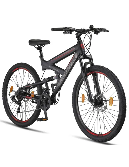 Rower Górski 27,5 MTB Damski Męski Cyngle Tarcze Amortyzacja Dzwonek Stopka