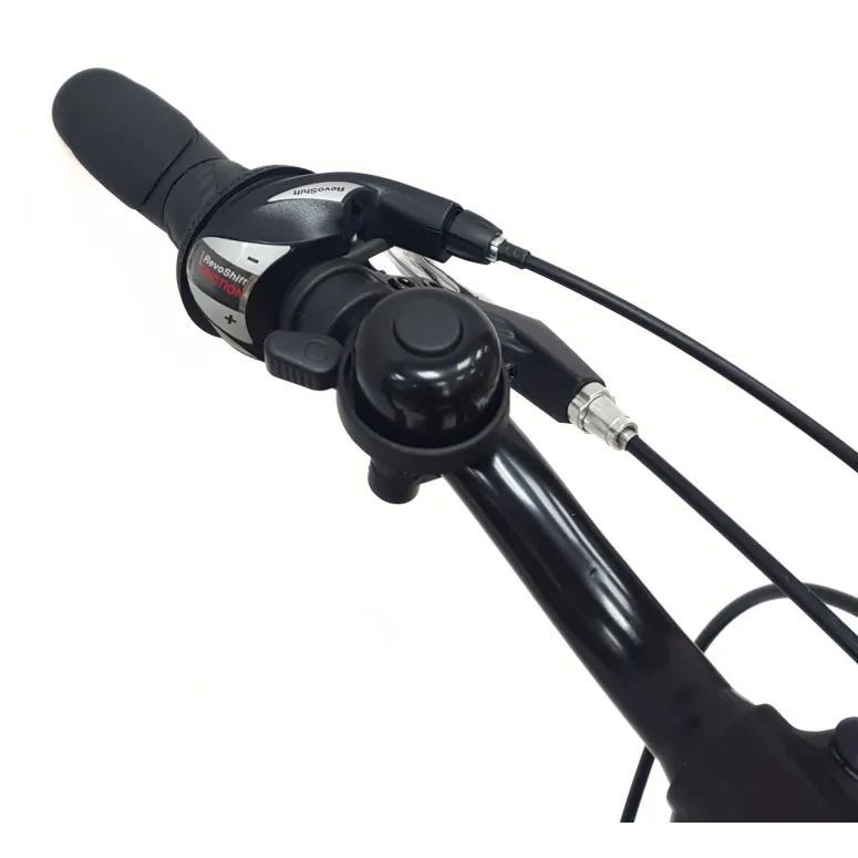 Rower Miejski Dziewczęcy 24 Uniwersalny Revo Oświetlenie Bagażnik Odblaski