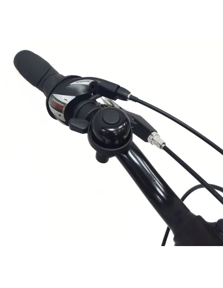 Rower Miejski Dziewczęcy 24 Uniwersalny Revo Oświetlenie Bagażnik Odblaski