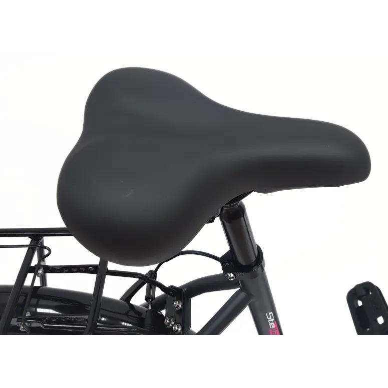 Rower Miejski Dziewczęcy 24 Uniwersalny Revo Oświetlenie Bagażnik Odblaski