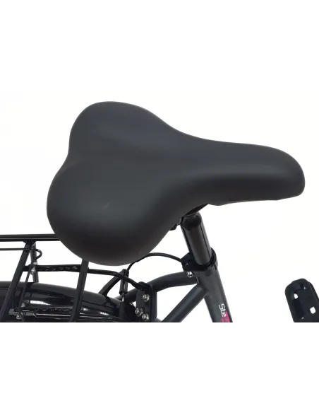 Rower Miejski Dziewczęcy 24 Uniwersalny Revo Oświetlenie Bagażnik Odblaski