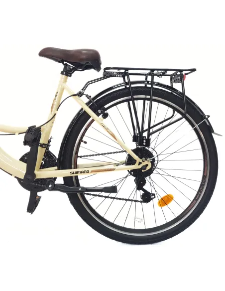 Rower Miejski Dziewczęcy 26 Revo Światła Stopka Błotniki Dzwonek Bagażnik