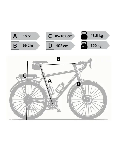Rower Trekkingowy 28 Stal Męski Cyngle Dzwonek Błotniki Bagażnik Światła