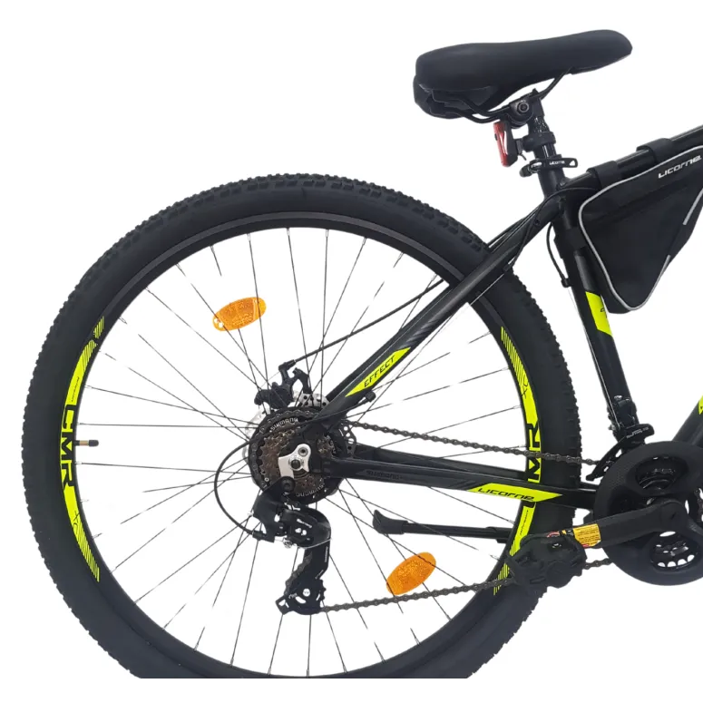 Rower Górski Uniwersalny 29 Tarcze ALU Cyngle 21 bieg Amory Dzwonek Światła - 6