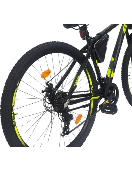 Rower Górski Uniwersalny 29 Tarcze ALU Cyngle 21 bieg Amory Dzwonek Światła - 8