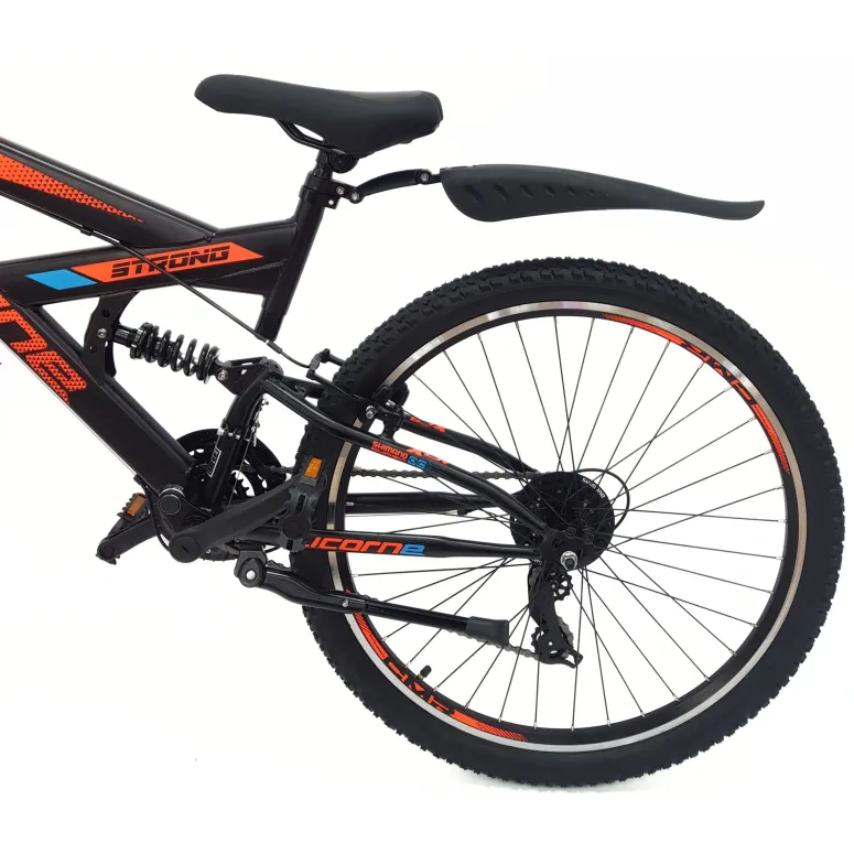 Rower Górski Młodzieżowy 26 MTB Amortyzacja Stopka Cyngle Błotniki Odblaski