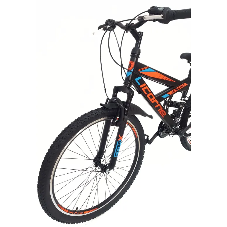 Rower Górski Młodzieżowy 26 MTB Amortyzacja Stopka Cyngle Błotniki Odblaski
