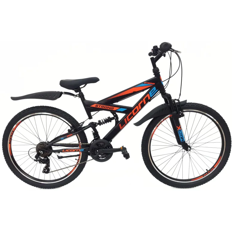 Rower Górski Młodzieżowy 26 MTB Amortyzacja Stopka Cyngle Błotniki Odblaski