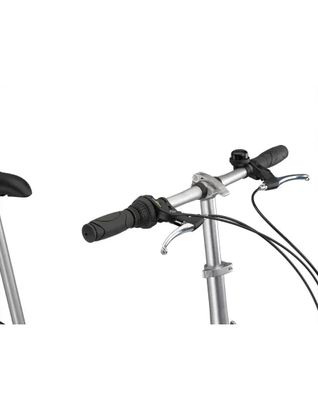 Rower Składany Miejski 20 Damski Męski Składak ALU 6 Bieg Bagażnik Światła