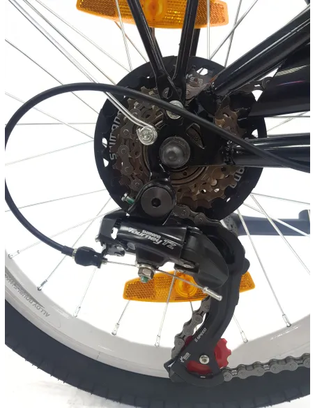 Rower Miejski 20 Stal Dziecięcy Błotniki Bagażnik Oświetlenie Dynamo Stopka