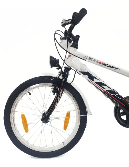 Rower Miejski 20 Stal Dziecięcy Błotniki Bagażnik Oświetlenie Dynamo Stopka