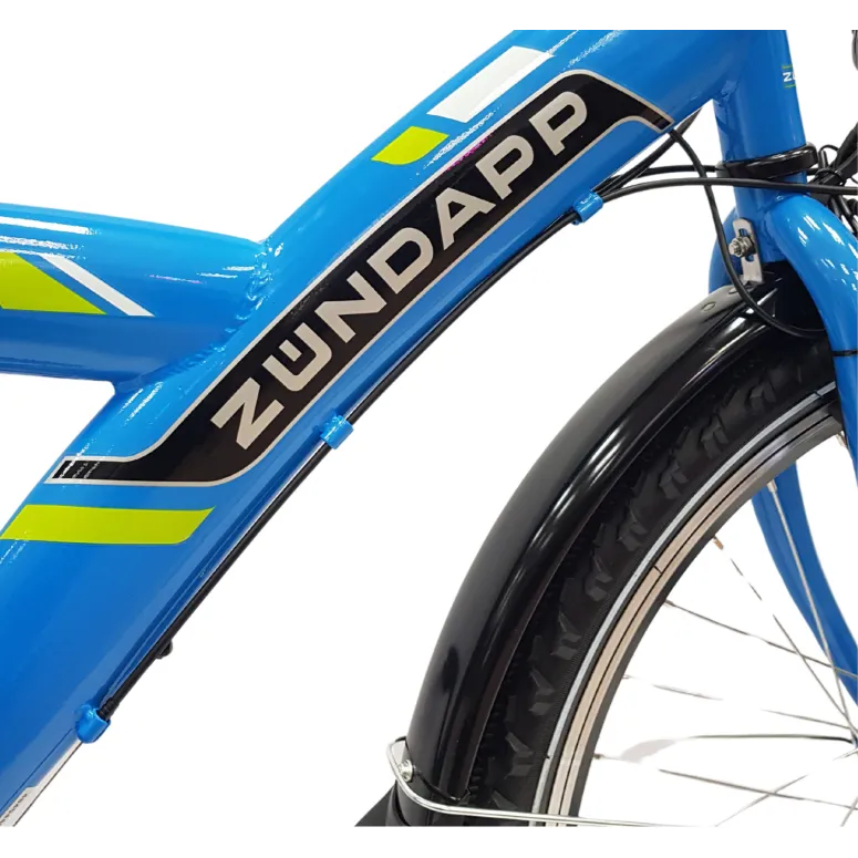 Rower Dziecięcy Górski 24 Młodzieżowy Bagażnik Dynamo Światła Dzwonek Stopka - 11