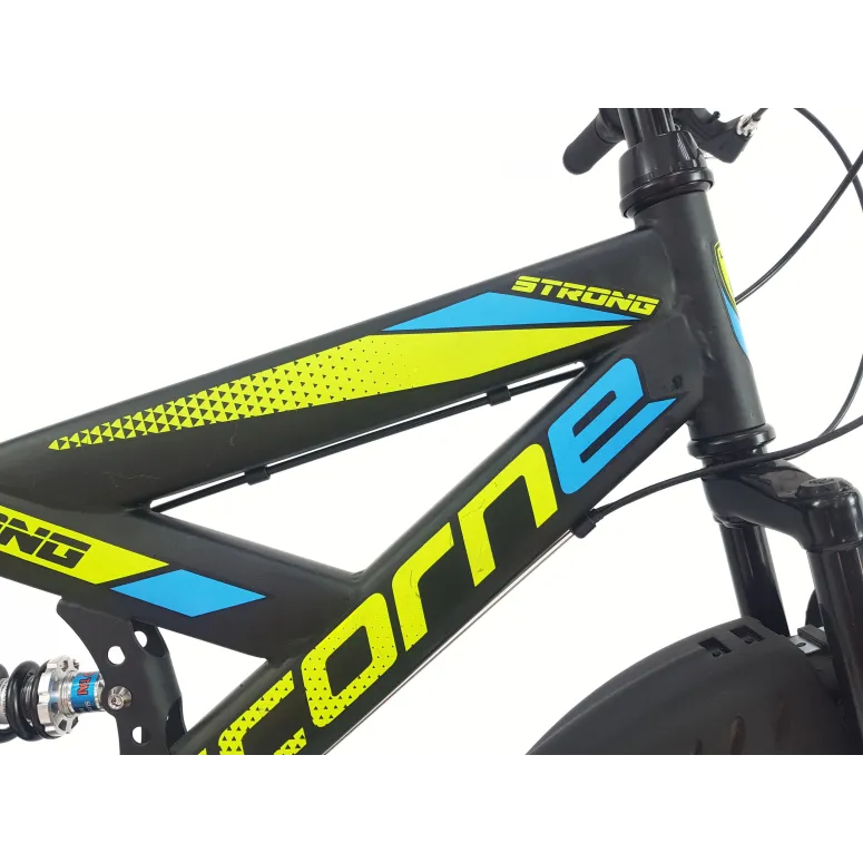 Rower Górski Dziecięcy 24 MTB Błotniki Dzwonek Odblaski Pełna Amortyzacja