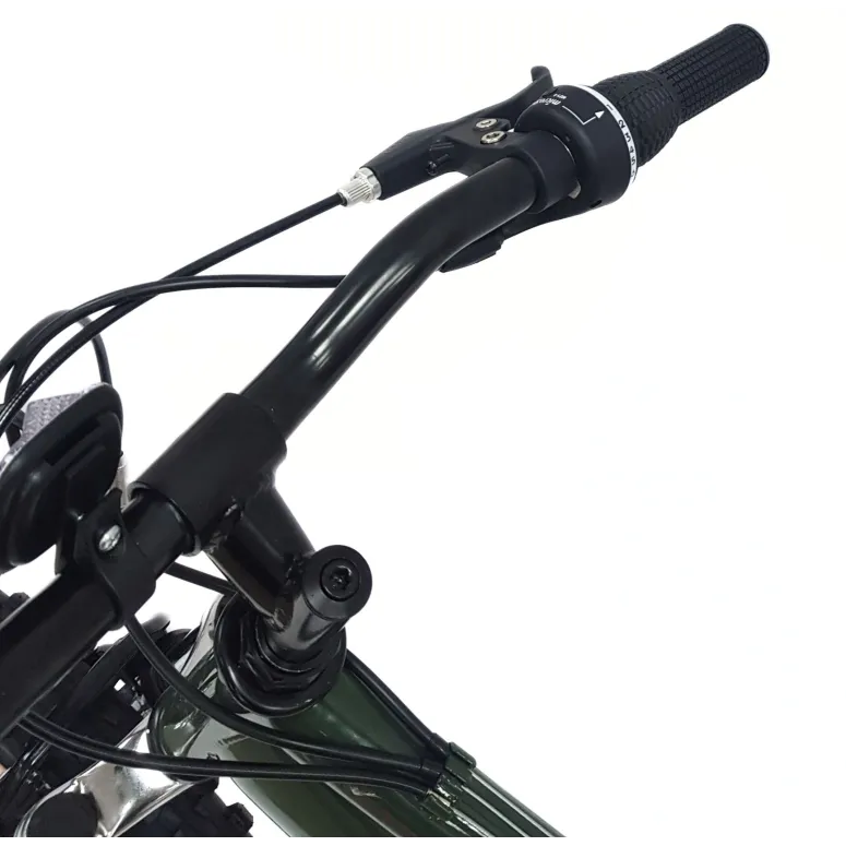 Rower Górski Dziecięcy 24 Stalowy MTB Amortyzacja Micro Odblaski Dzwonek