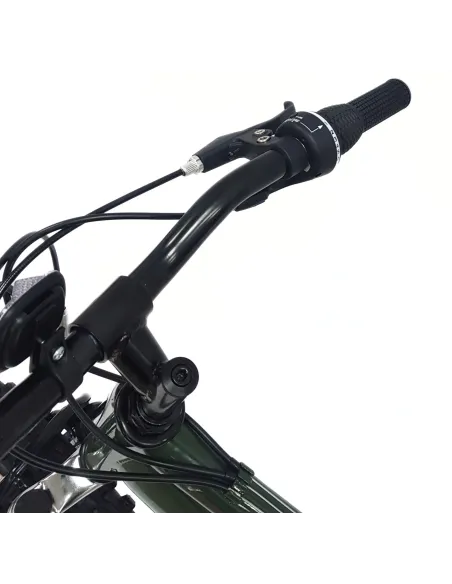 Rower Górski Dziecięcy 24 Stalowy MTB Amortyzacja Micro Odblaski Dzwonek