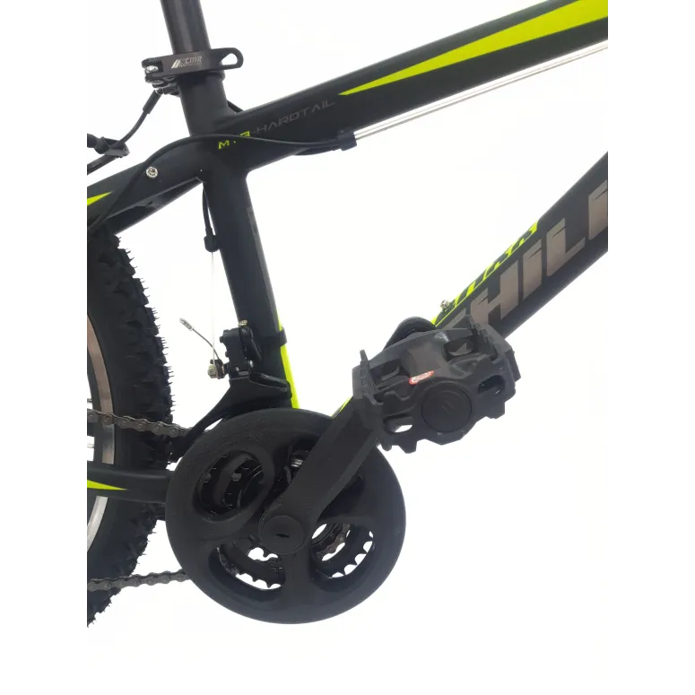 Rower Górski Dziecięcy 24 Aluminium MTB Hardtail Revoshift Dzwonek Odblaski