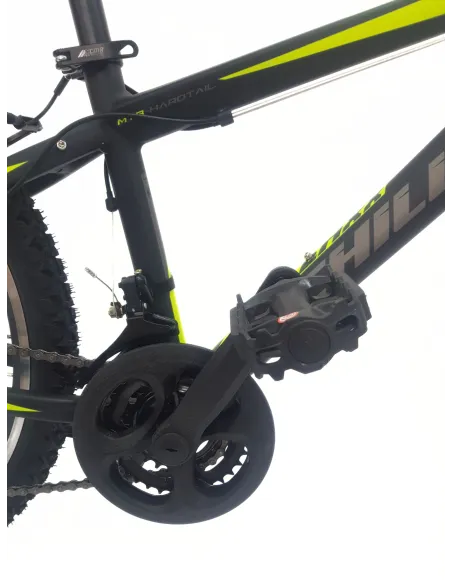 Rower Górski Dziecięcy 24 Aluminium MTB Hardtail Revoshift Dzwonek Odblaski