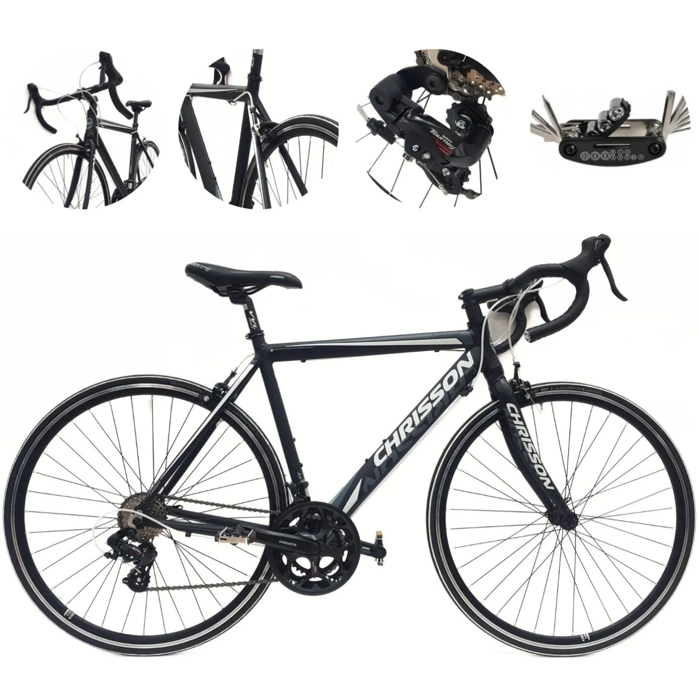 Rower Szosowy 28 Aluminium Kolarzówka Klamkomanetki U-Brake Wyścigowy Lekki