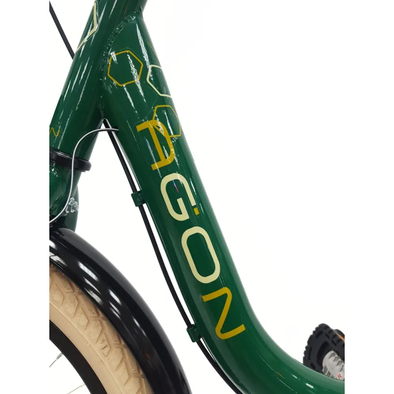 Rower Miejski Składany 20 Nexus 3 Kontra Dzwonek Światła Stopka Bagażnik