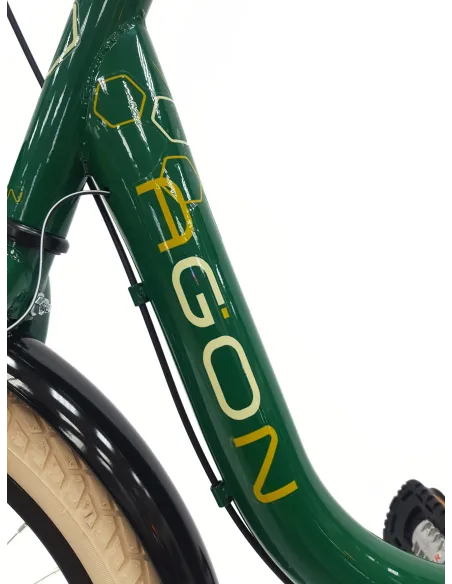 Rower Miejski Składany 20 Nexus 3 Kontra Dzwonek Światła Stopka Bagażnik