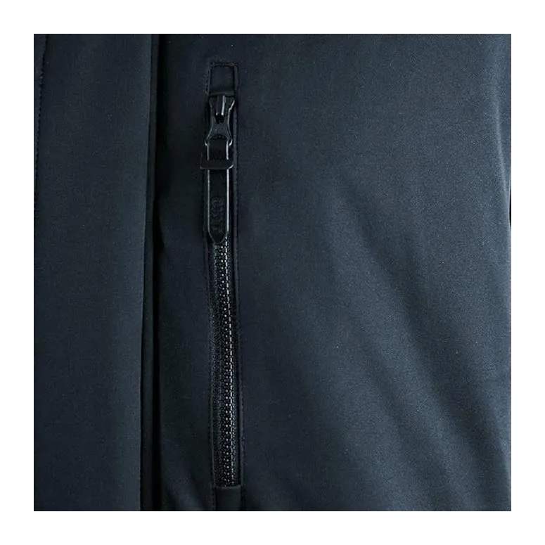 Kurtka Zimowa Męska Parka JAKO 7206 Wodoodporna Regulowana Lekka Czarna r.L