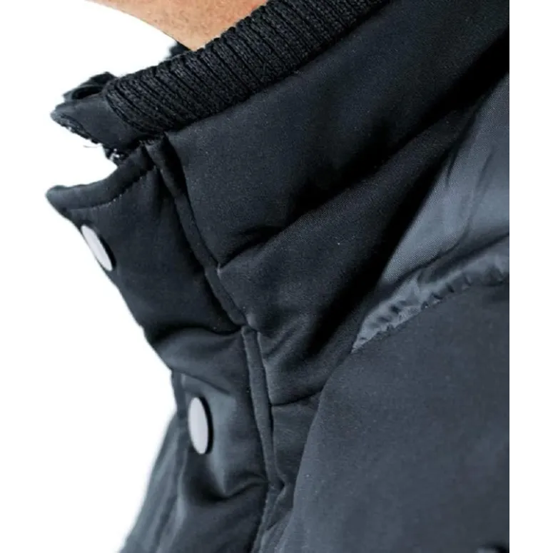 Kurtka Zimowa Męska Parka JAKO 7206 Wodoodporna Regulowana Lekka Czarna r.L