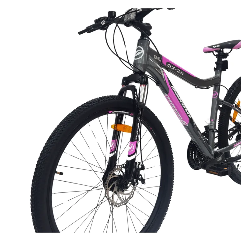 Rower Górski MTB Damski Dziewczęcy 26 Amortyzacja Tarcze Shimano 21 Biegów