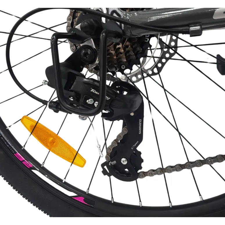 Rower Górski MTB Damski Dziewczęcy 26 Amortyzacja Tarcze Shimano 21 Biegów