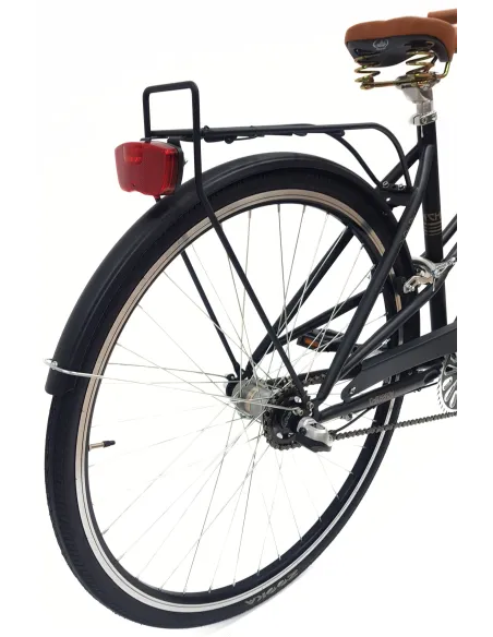 Rower Miejski 28 Stal Damski Vintage Nexus Stopka Bagażnik Błotniki Światła