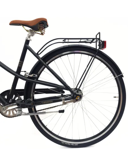 Rower Miejski 28 Stal Damski Vintage Nexus Stopka Bagażnik Błotniki Światła