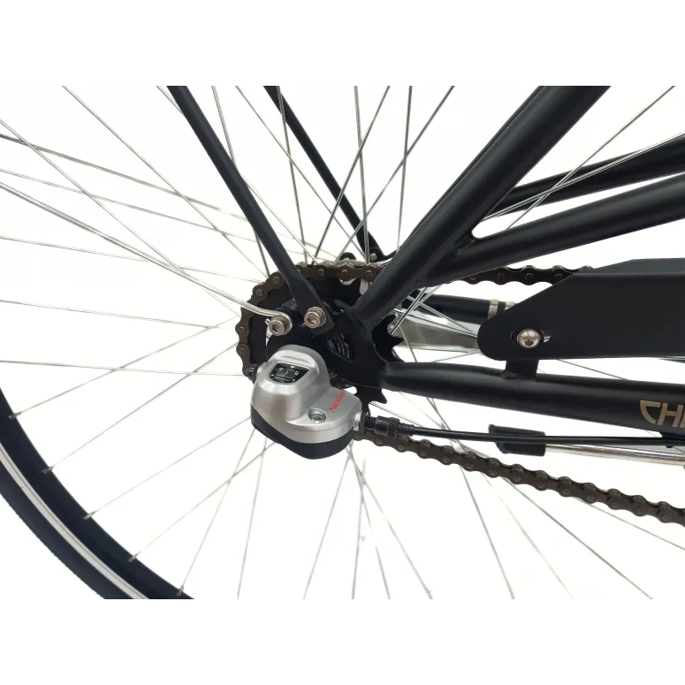 Rower Miejski 28 Stal Damski Vintage Nexus Stopka Bagażnik Błotniki Światła