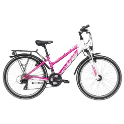 Trekkingowy Rower Młodzieżowy 24 Dziewczęcy Dynamo