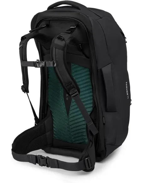 Plecak Turystyczny Dwuczęściowy Osprey Fairview Wygodny Lekki Czarny 70 L