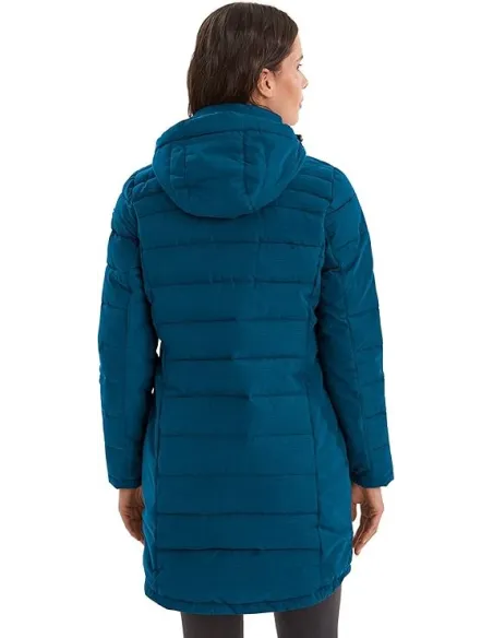 Kurtka Parka Damska Killtec Skane Wmn Quilted Prk Puchowa Niebieska 40/L